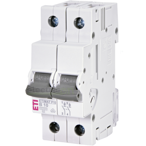 Sigurante automate/electrice - Disjunctor MCB B10A ETI - 001901208