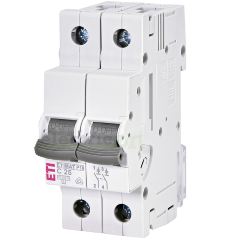 Sigurante automate/electrice - Disjunctor MCB C25A ETI - 001901232
