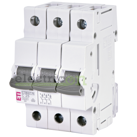 Sigurante automate - Siguranta MCB C25A ETI - 001900332