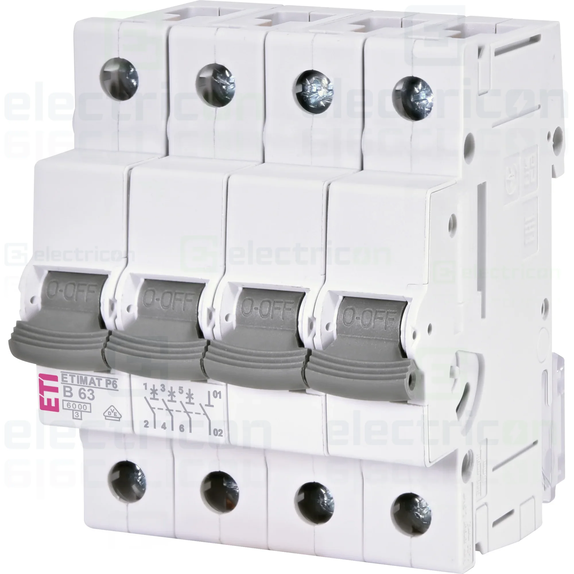 Sigurante automate - Siguranta MCB B63A ETI - 001900416