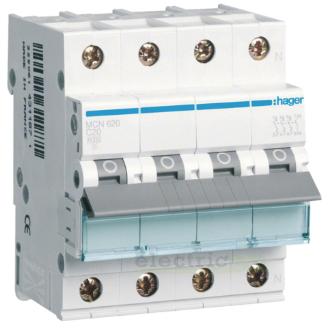 Disjunctor MCB CN/AA Hager - MCN620