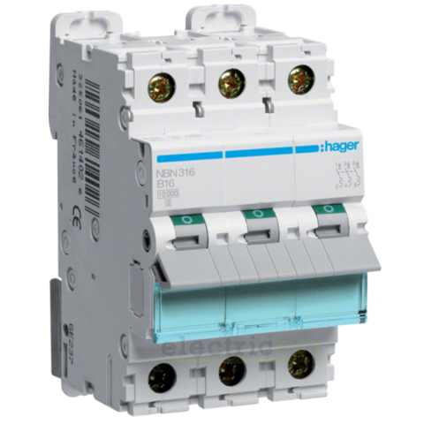 Sigurante automate - Siguranta MCB B16A Hager - NBN316