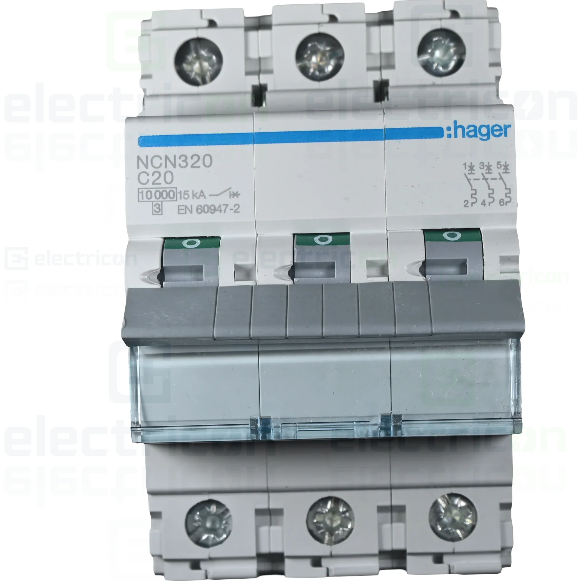 Sigurante automate - Disjunctor MCB C20A Hager - NCN320