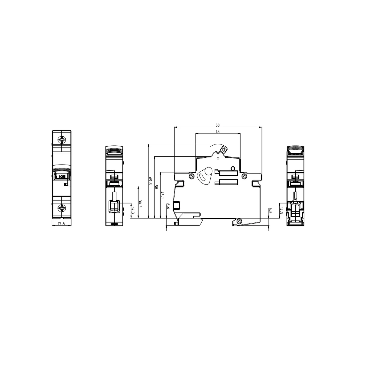 Disjunctor MCB C20A ETI - 001900431 [1]