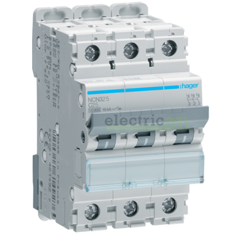 Sigurante automate - Siguranta MCB C25A Hager - NCN325