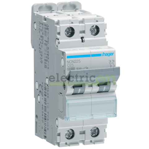 Sigurante automate/electrice - Siguranta MCB C25A Hager - NCN225