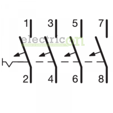 Disjunctor MCB C50A Hager - NCN450 [1]