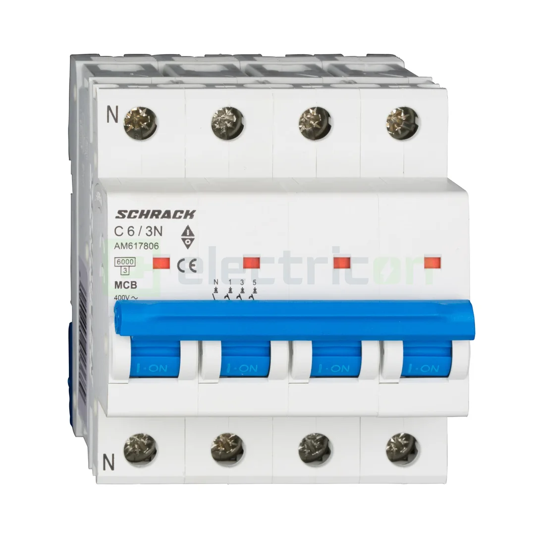 Sigurante automate - Disjunctor MCB C6A N/A - AM617806