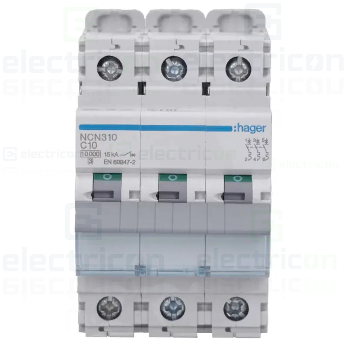 Intrerupator MCB C10A Hager - NCN310 [1]