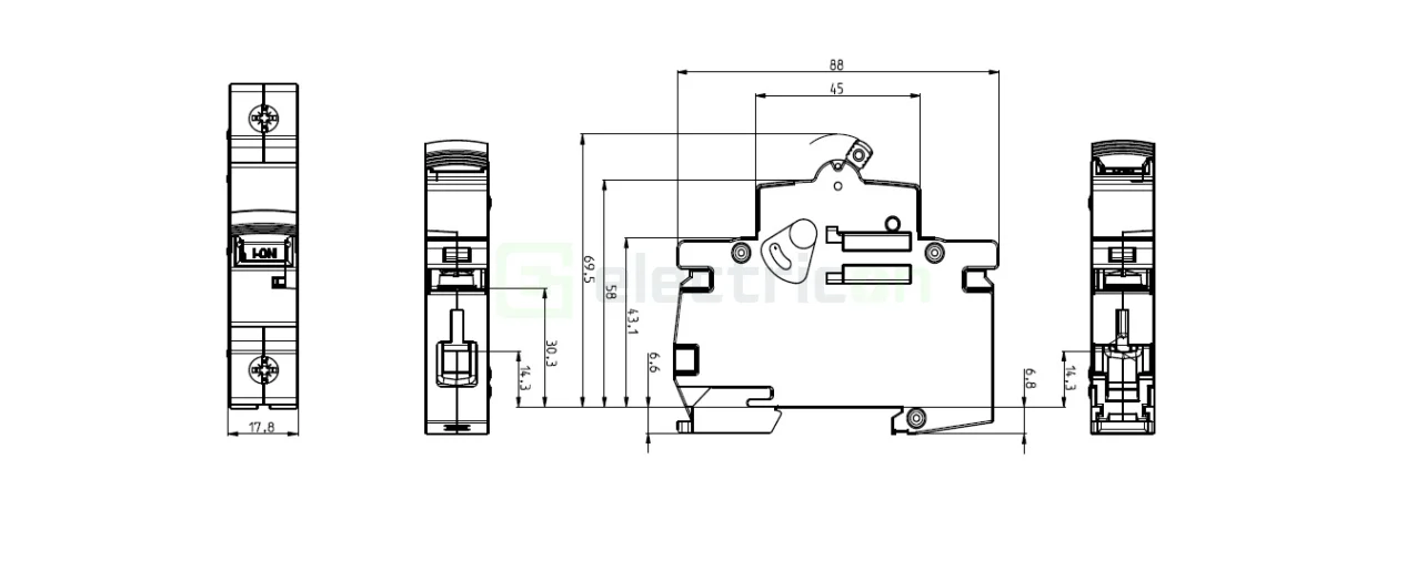 Intrerupator MCB B1A ETI - 001900002 [4]