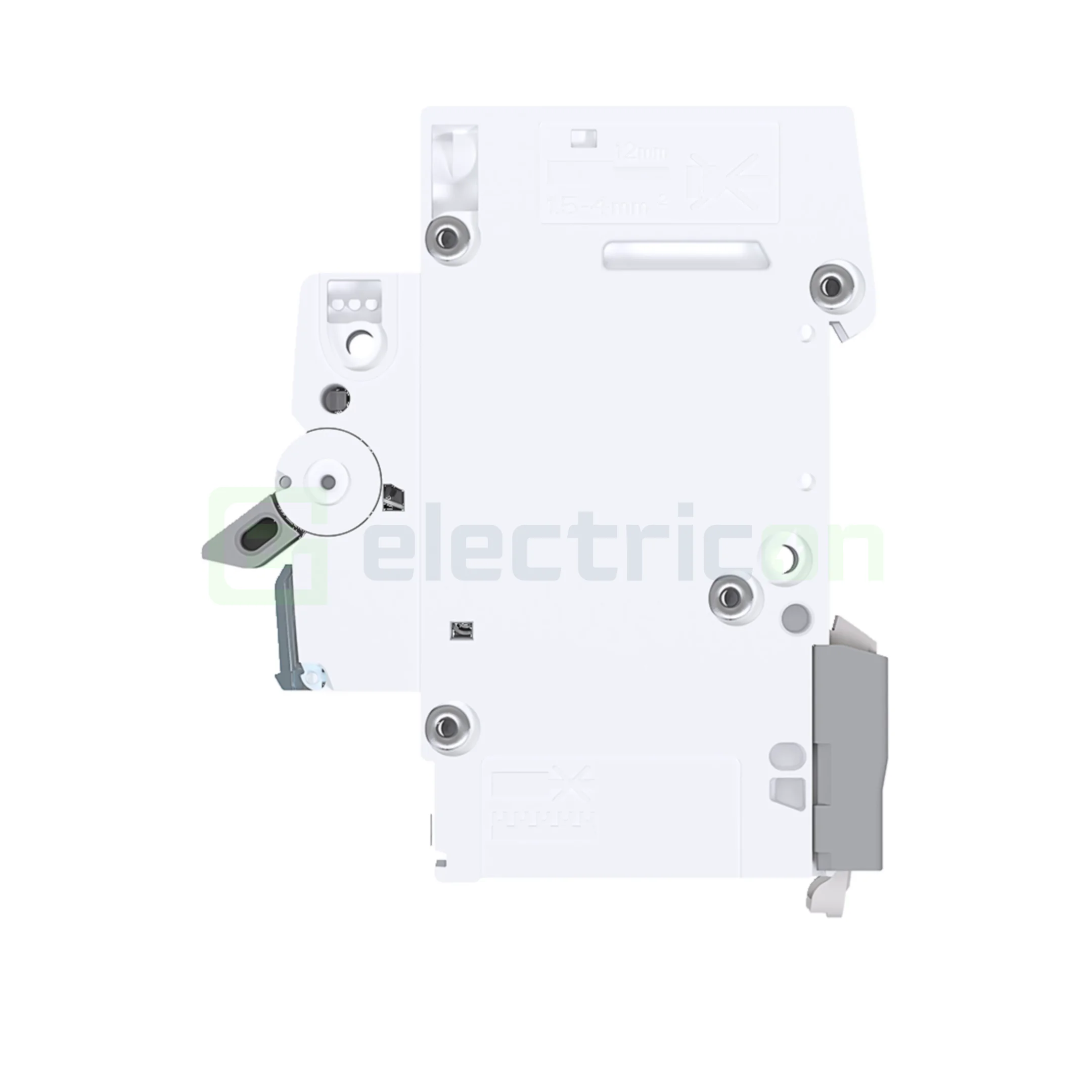Disjunctor MCB Hager MBS125, 1P, curba B, 25A, 6kA QuickConnect [4]