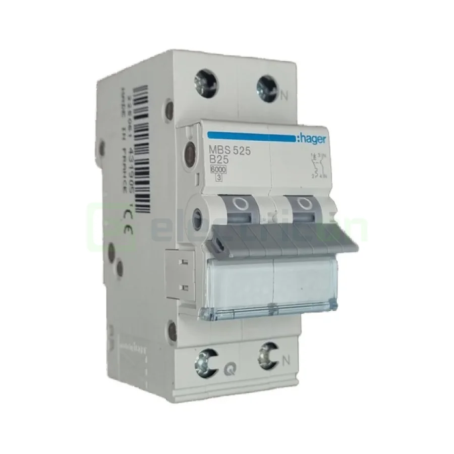 Disjunctor MCB B25A Hager - MBS525