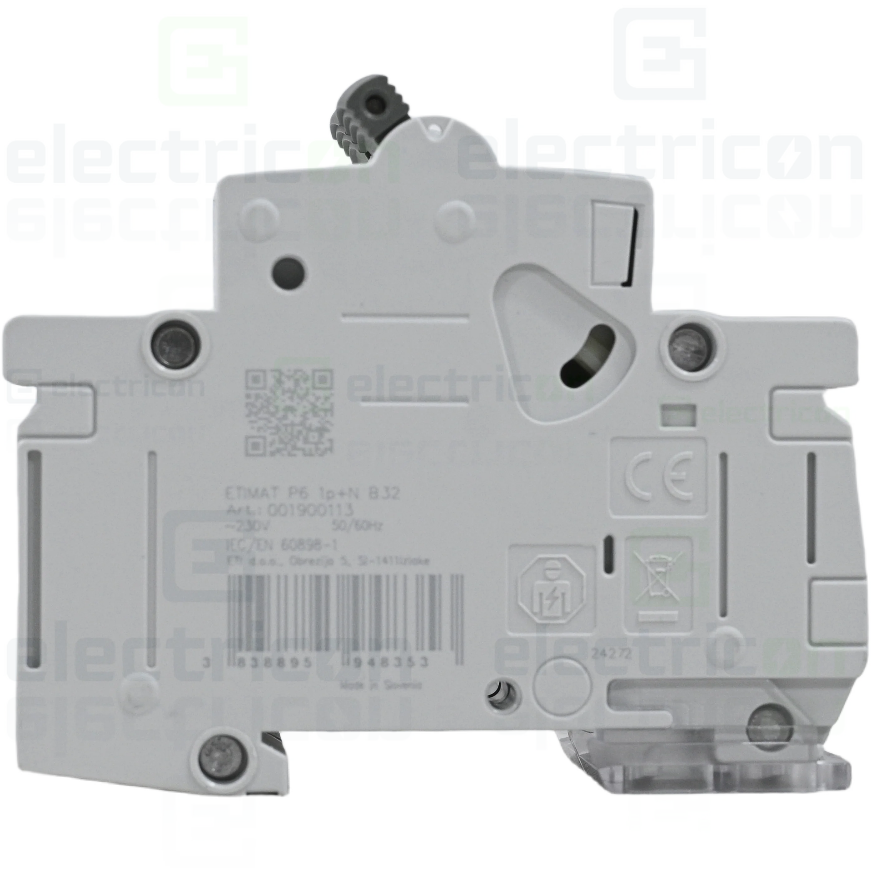 Disjunctor MCB ETI curba B 32A 1P+N 6kA ETI 001900113 [3]