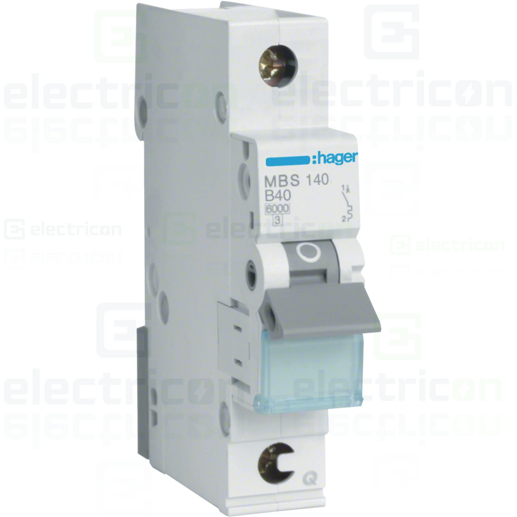 Sigurante automate - Disjunctor MCB Hager MBS140, 1P, curba B, 40A, QuickConnect