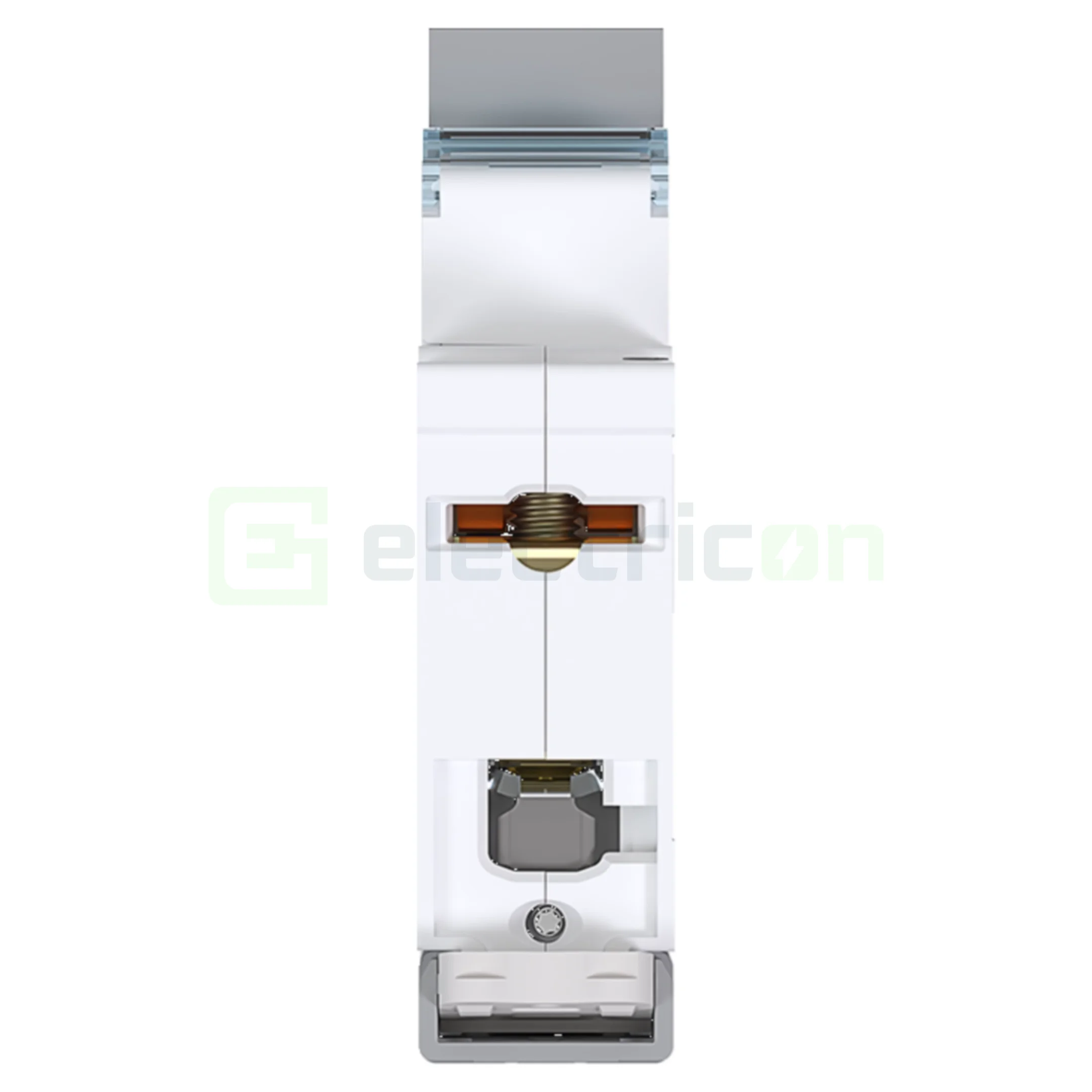 Disjunctor MCB Hager MBS150, 1P, curba B, 50A, QuickConnect [2]