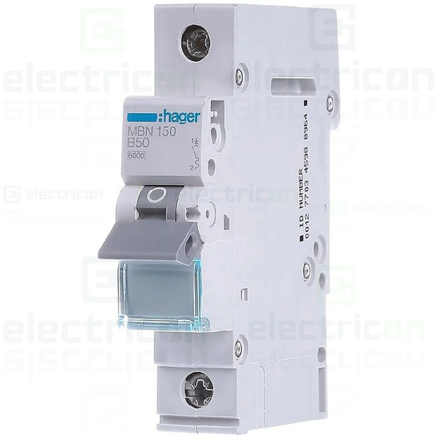 Sigurante automate - Disjunctor MCB Hager MBN150 1P curba B 50A