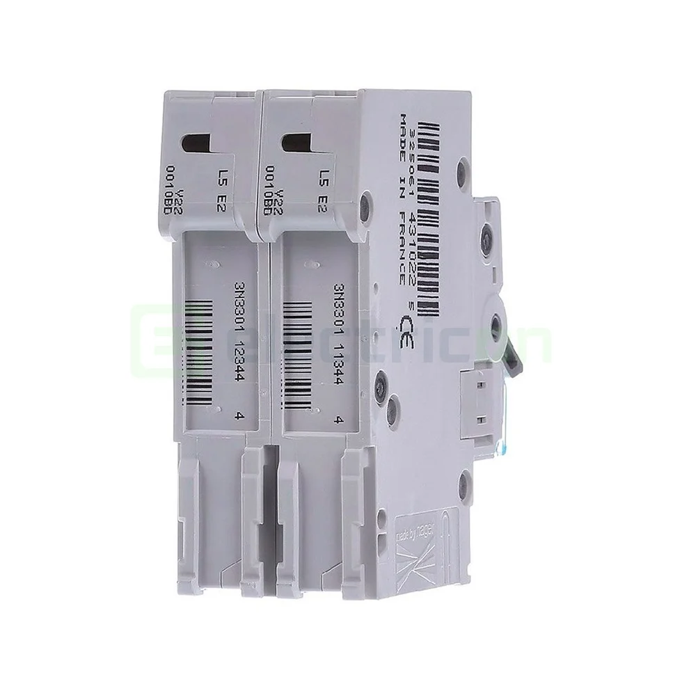 Disjunctor MCB Hager MBN250, 2P, curba B, 50A, 6kA [2]