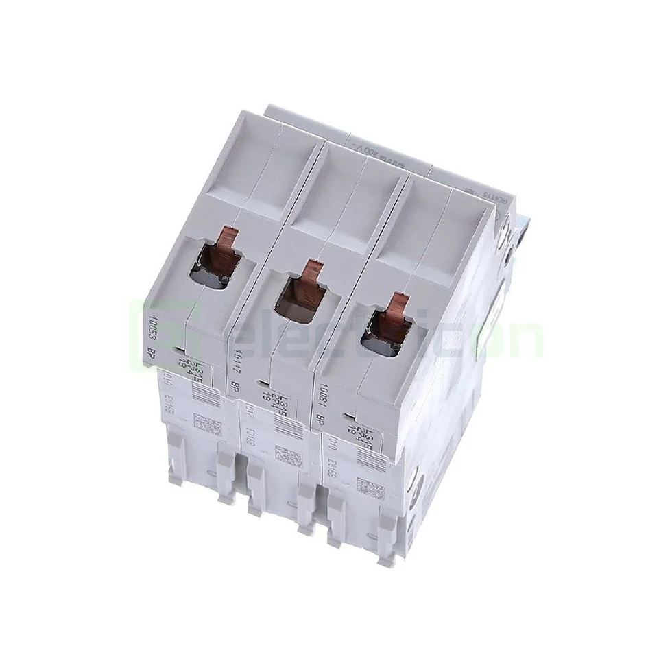 Disjunctor MCB Hager MBN363, 3P, curba B, 63A, 6kA [3]