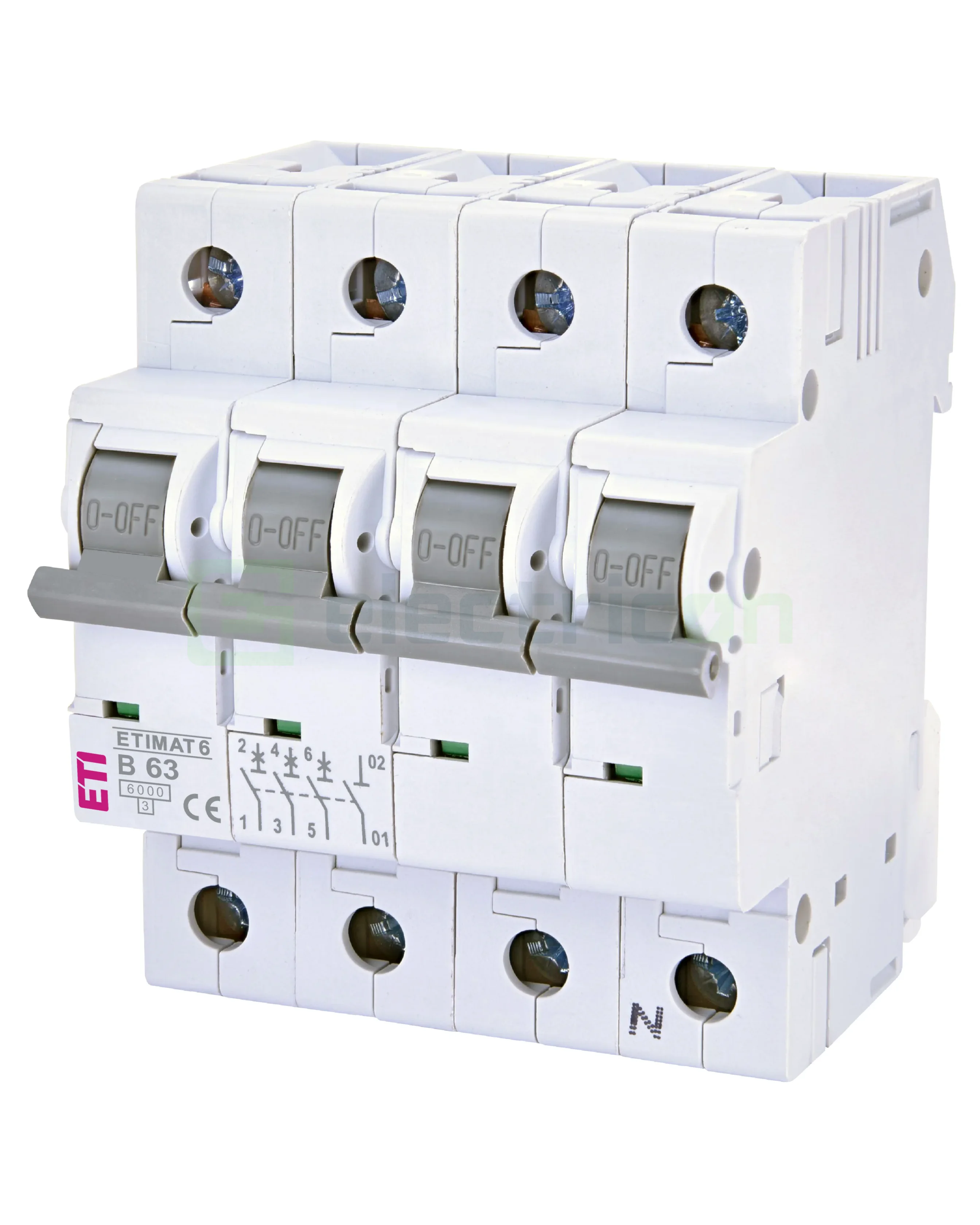 Sigurante automate - Intrerupator MCB B63A ETI - 002116522