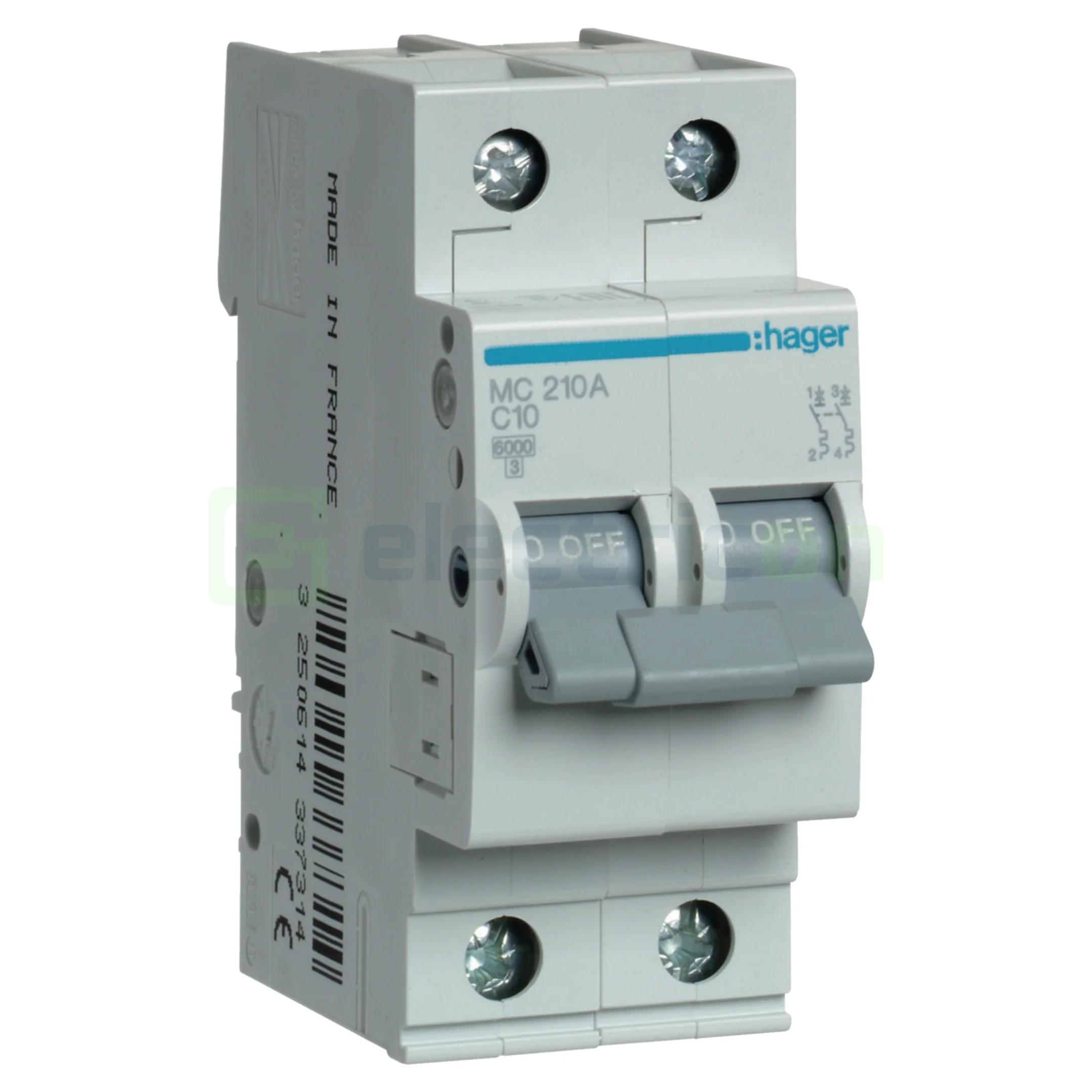 Sigurante automate - Intrerupator MCB C10A Hager - MC210A