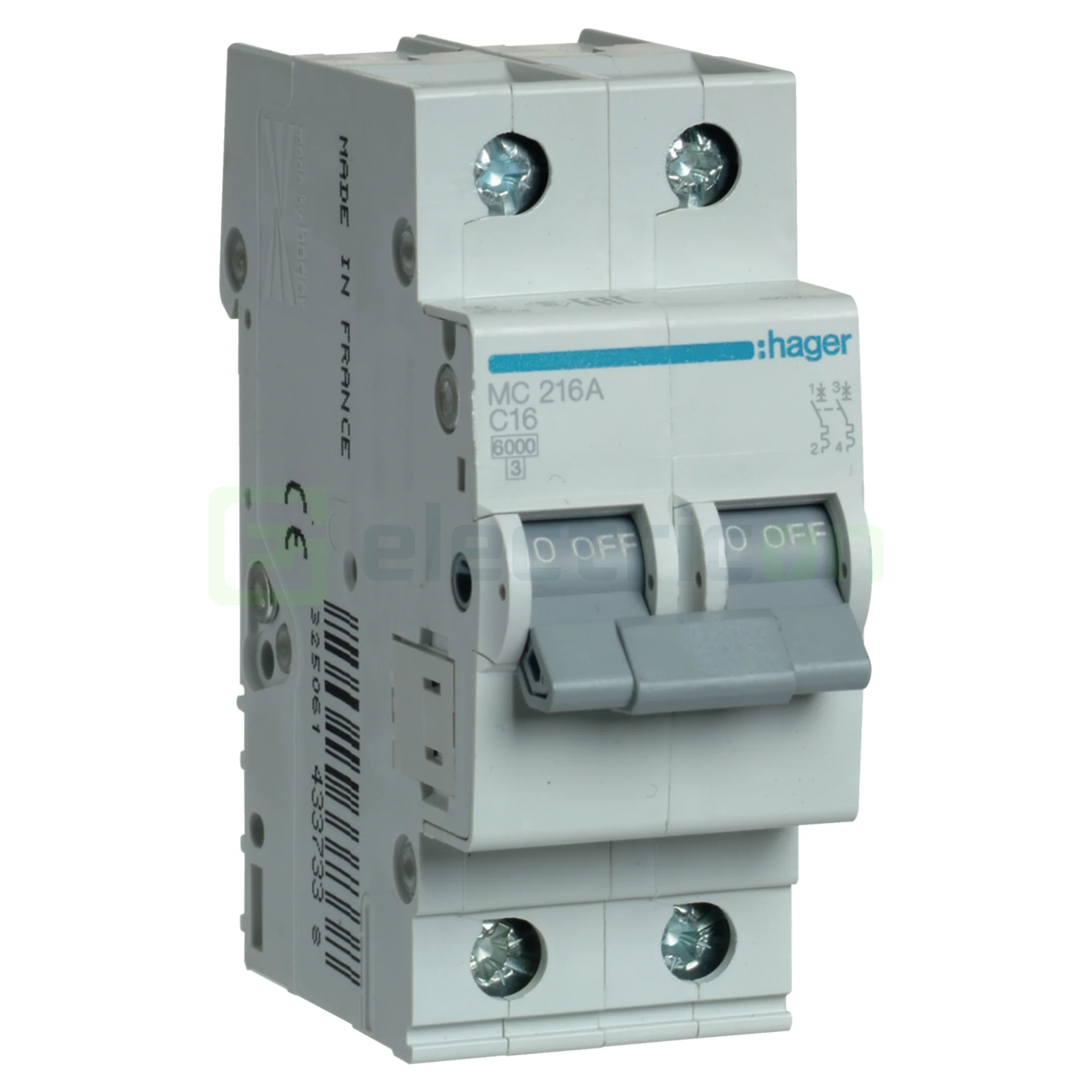 Sigurante automate - Disjunctor MCB C16A Hager - MC216A