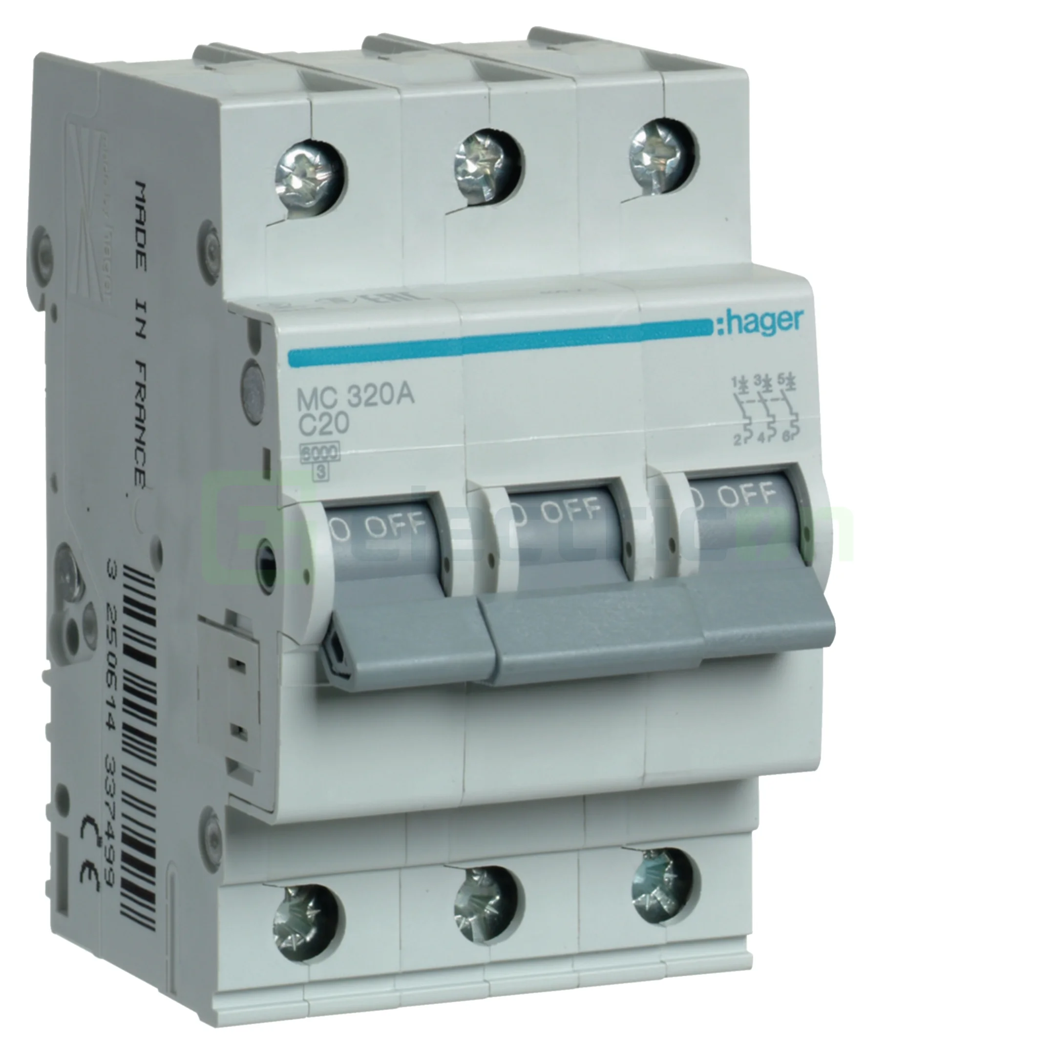 Sigurante automate - Disjunctor MCB C20A Hager - MC320A