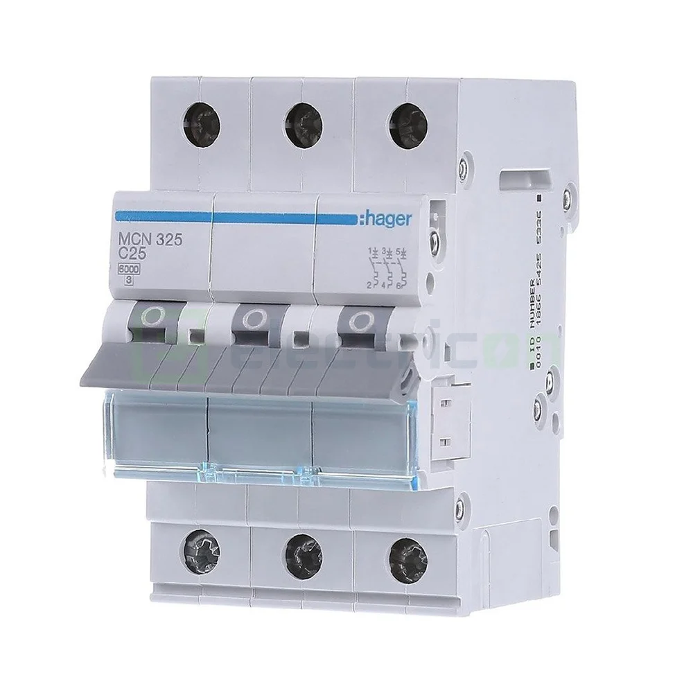 Disjunctor MCB C25A Hager - MCN325