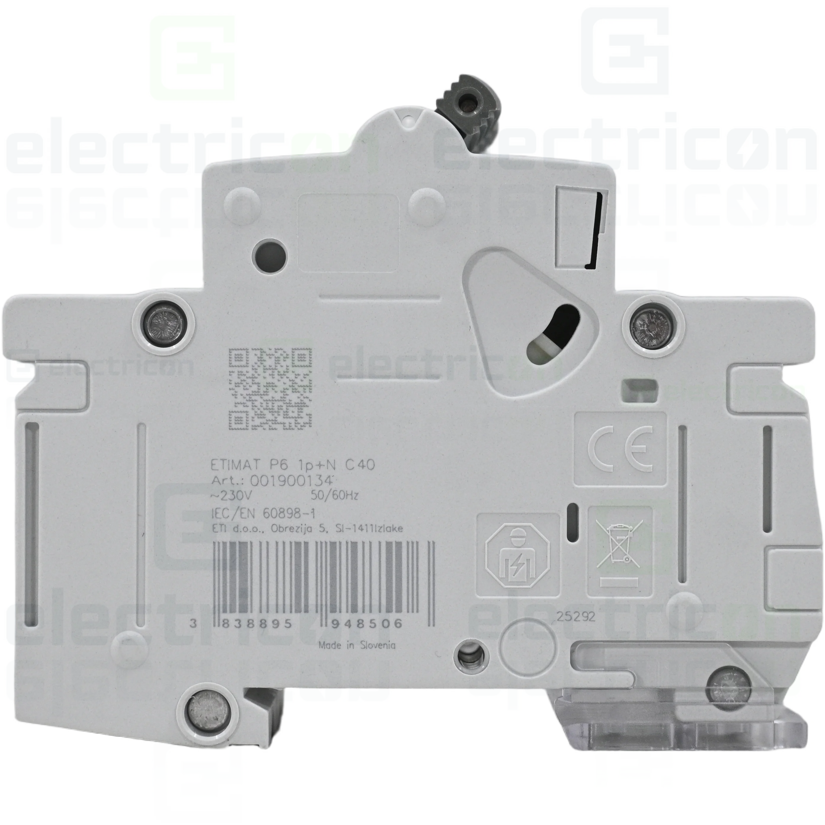 Disjunctor ETI MCB 40A 1P+N curba C [4]