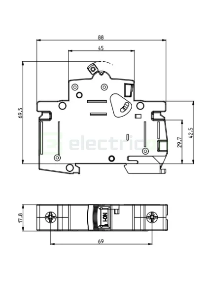 Intrerupator MCB C50A ETI - 275001104 [1]