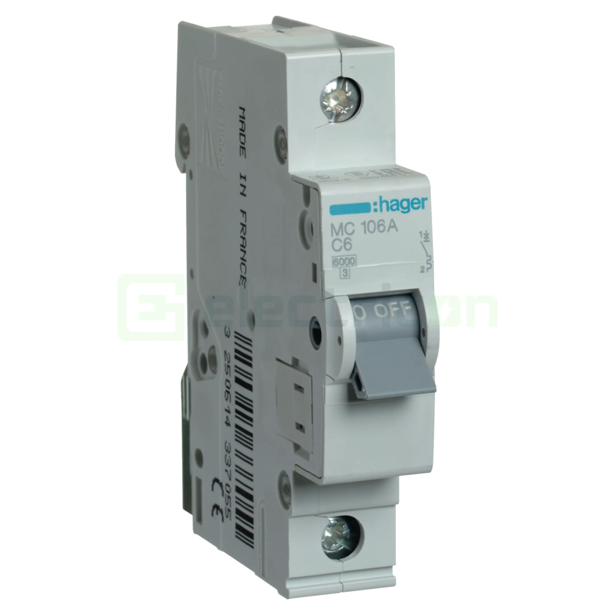 Disjunctor MCB C6A Hager - MC106A