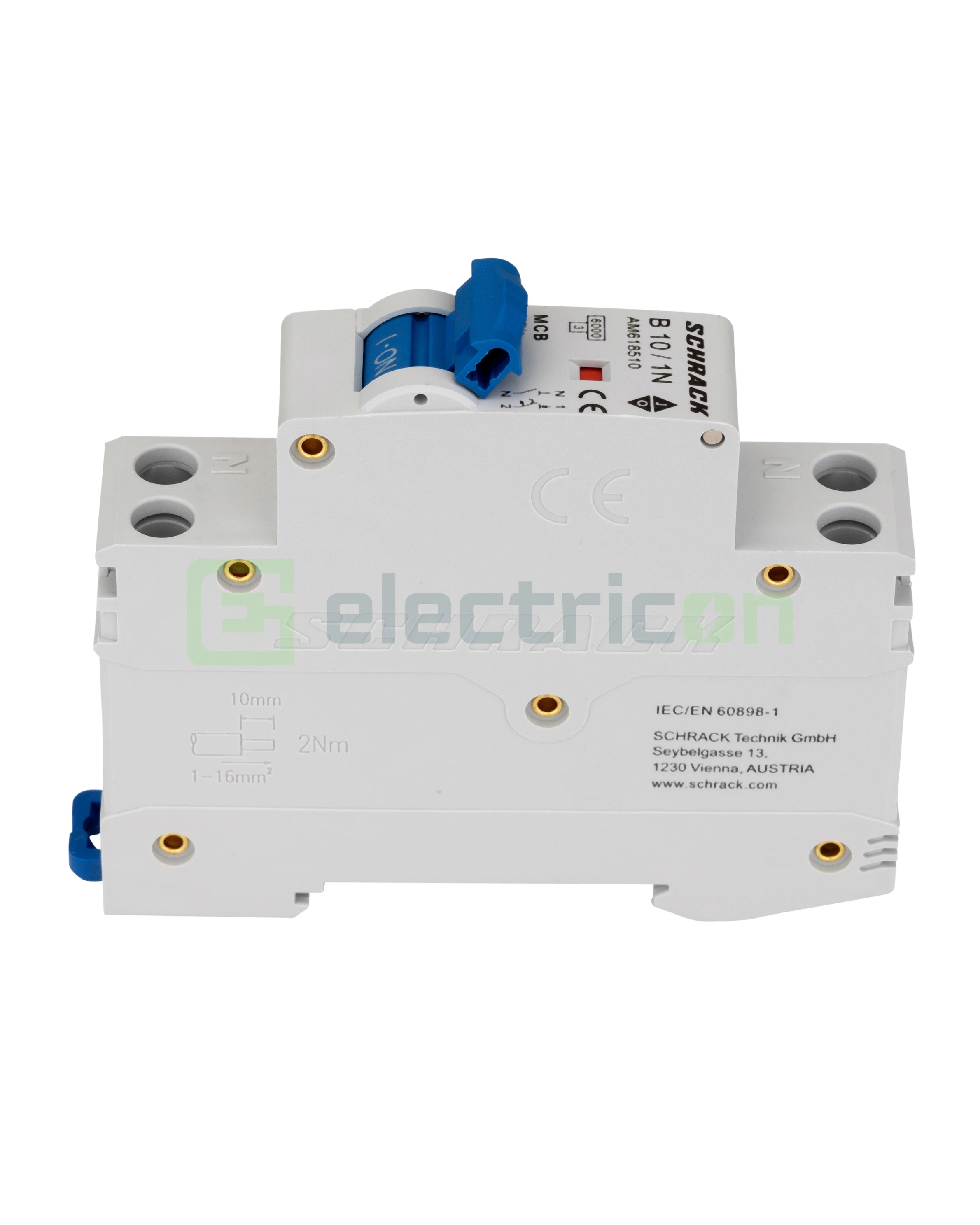 Siguranta Automata MCB Schrack Curba B 10 A 1P+N Cod AM618510 [7]