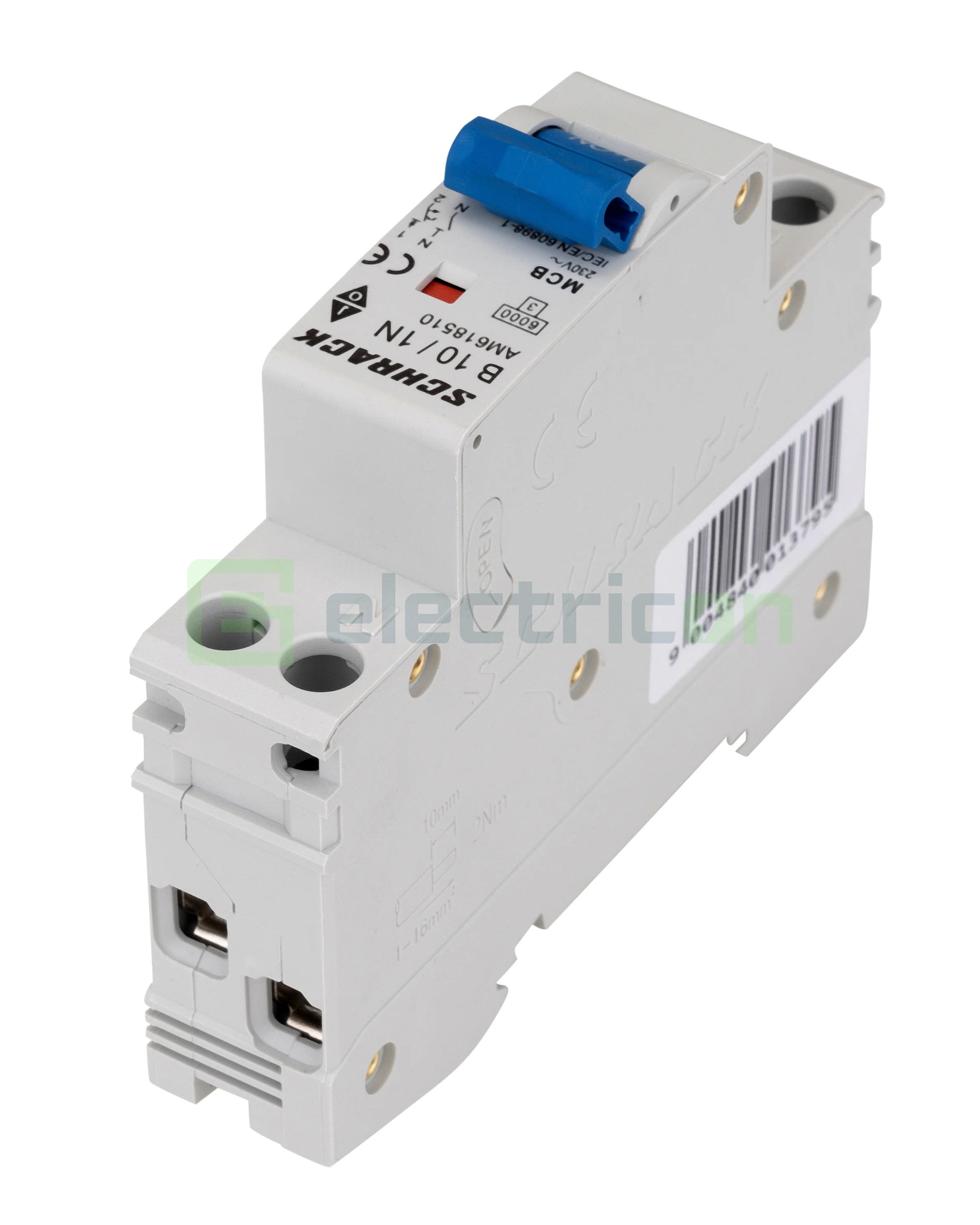 Siguranta Automata MCB Schrack Curba B 10 A 1P+N Cod AM618510 [4]