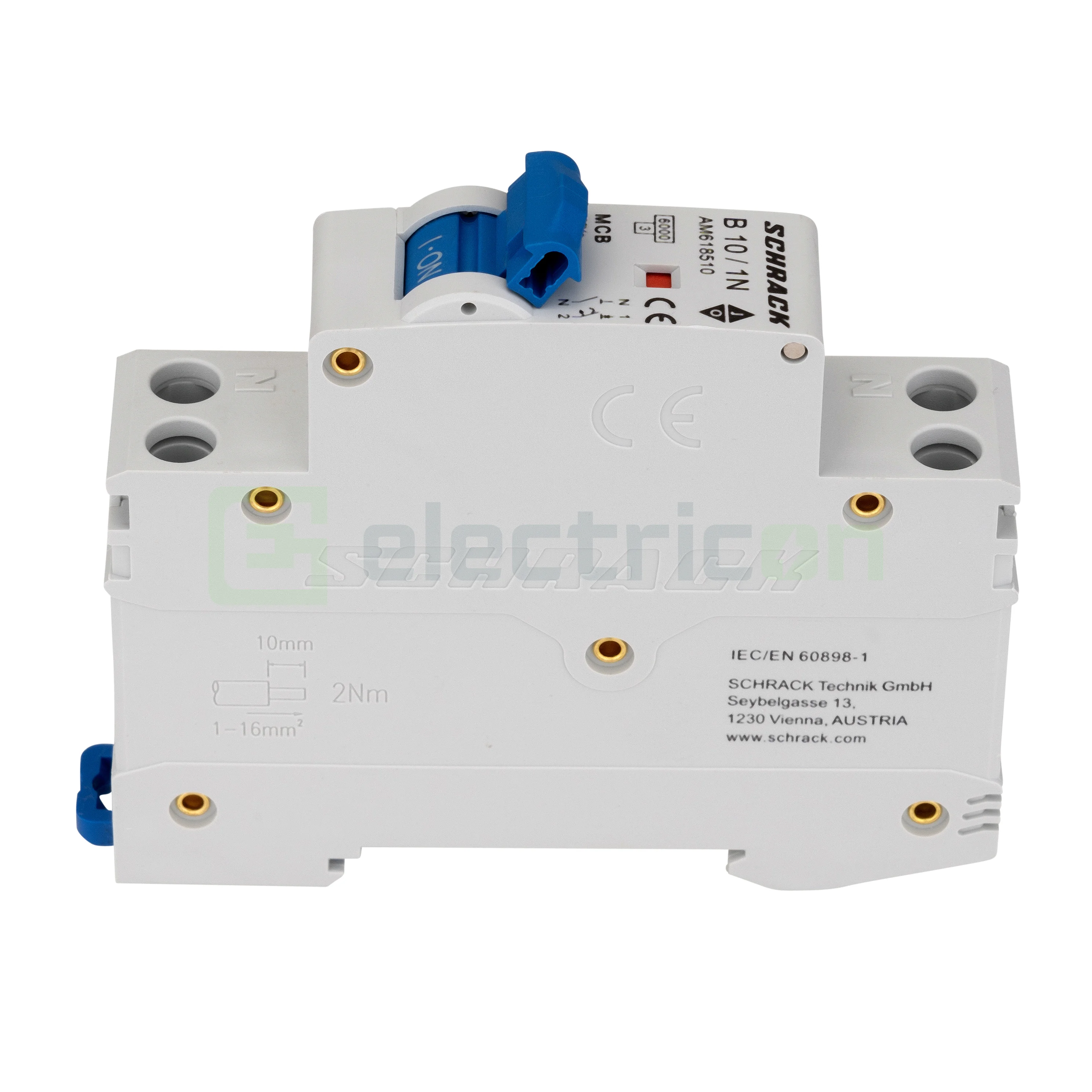 Siguranta Automata MCB Schrack Curba B 10 A 1P+N Cod AM618510 [7]