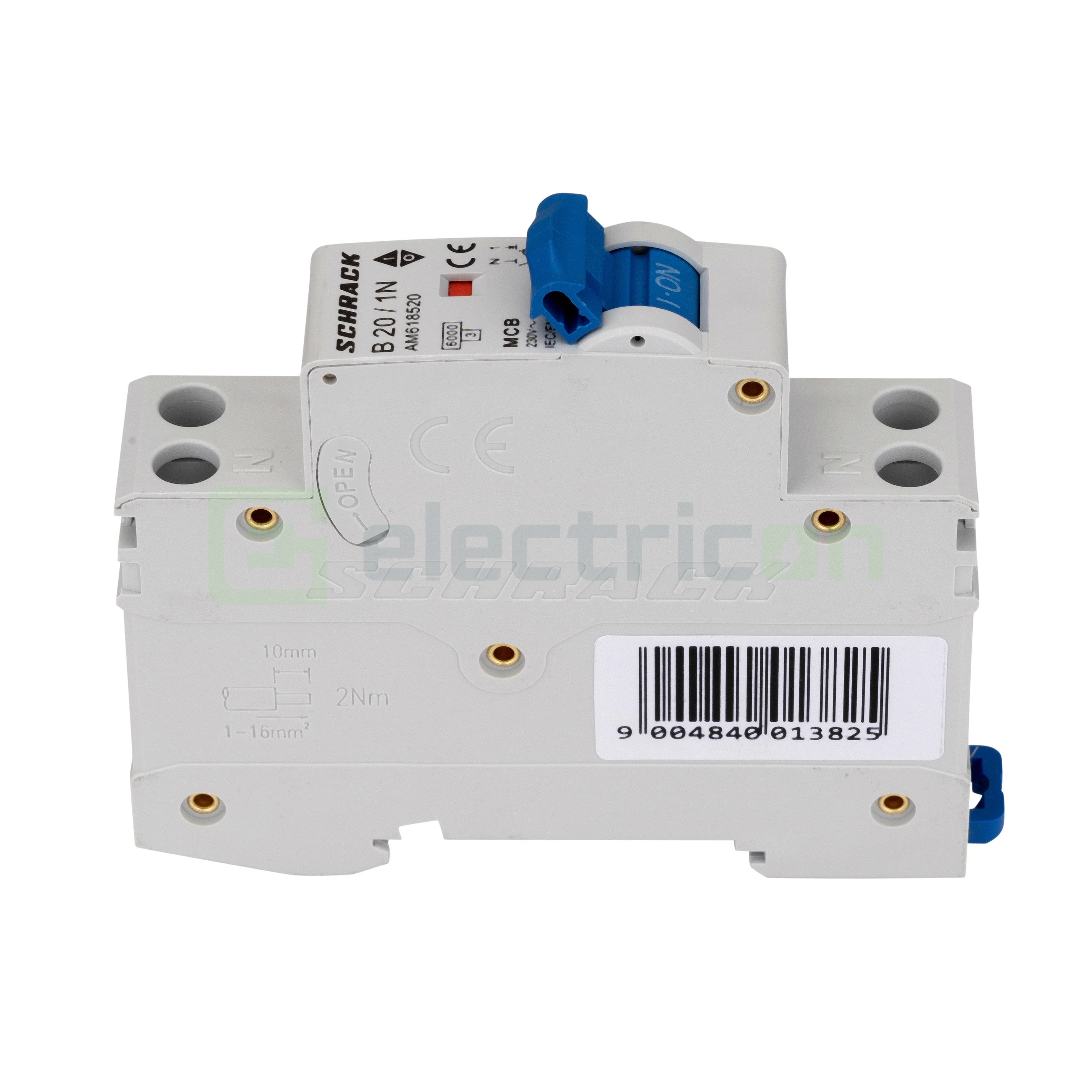 Siguranta Automata MCB Schrack Curba B 20 A 1P+N Cod AM618520 [3]