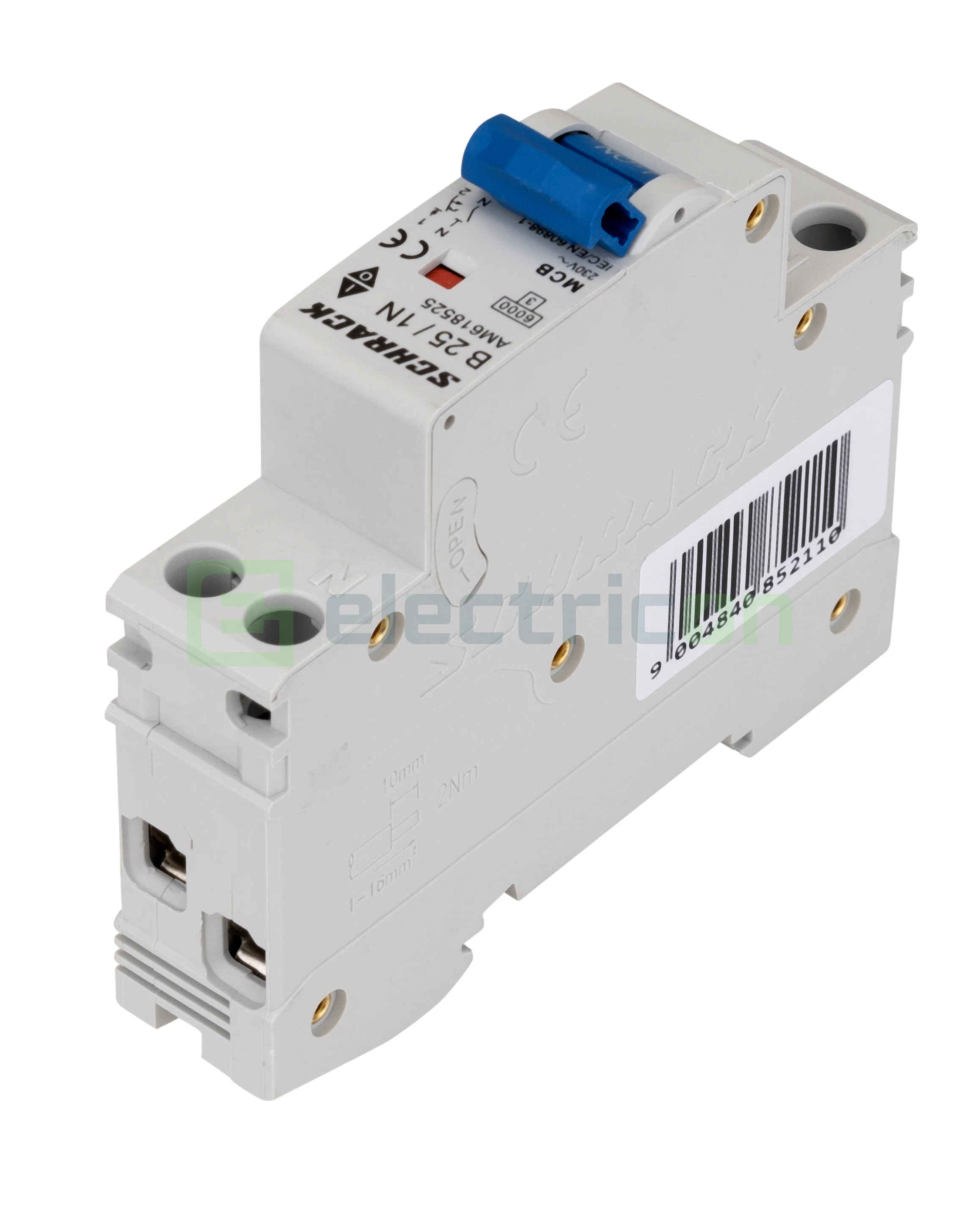 Siguranta Automata MCB Schrack Curba B 25 A 1P+N Cod AM618525 [4]