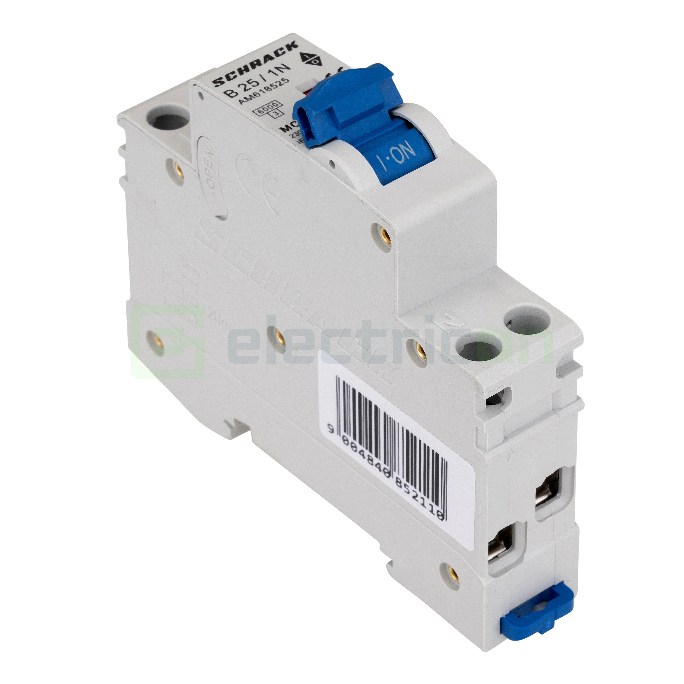 Siguranta Automata MCB Schrack Curba B 25 A 1P+N Cod AM618525 [2]