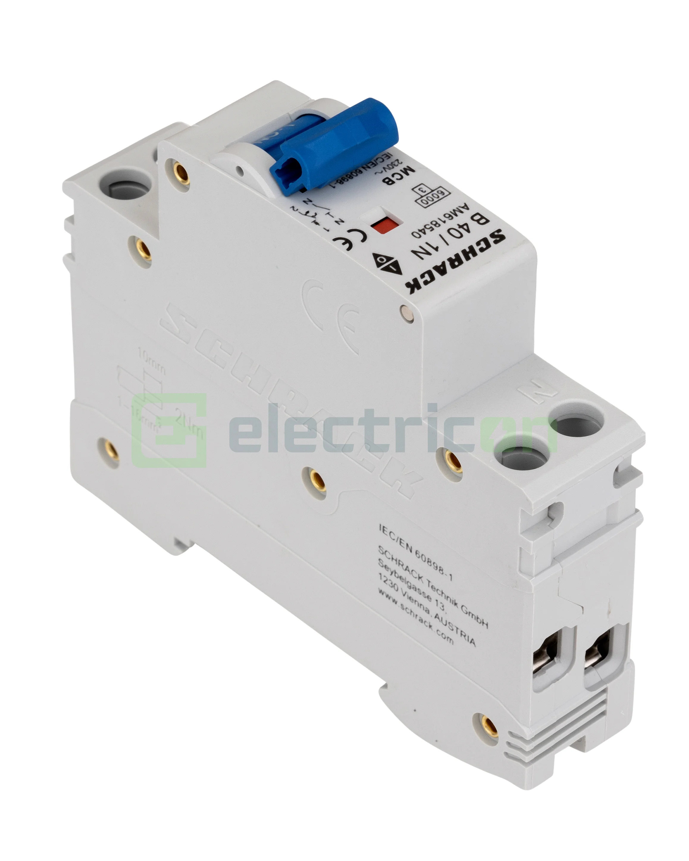 Siguranta Automata MCB Schrack Curba B 40 A 1P+N Cod AM618540 [3]