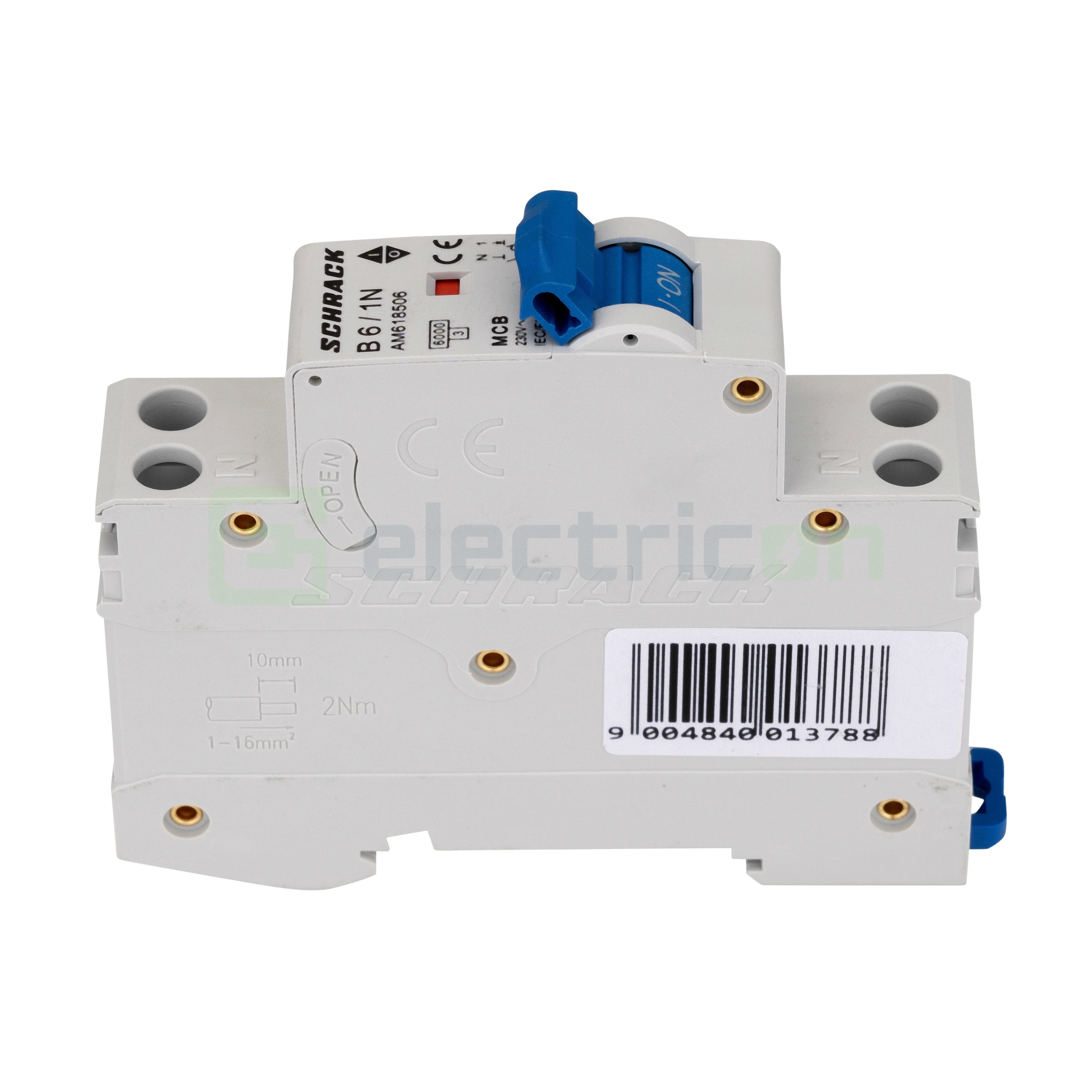 Siguranta Automata MCB Schrack Curba B 6 A 1P+N Cod AM618506 [2]