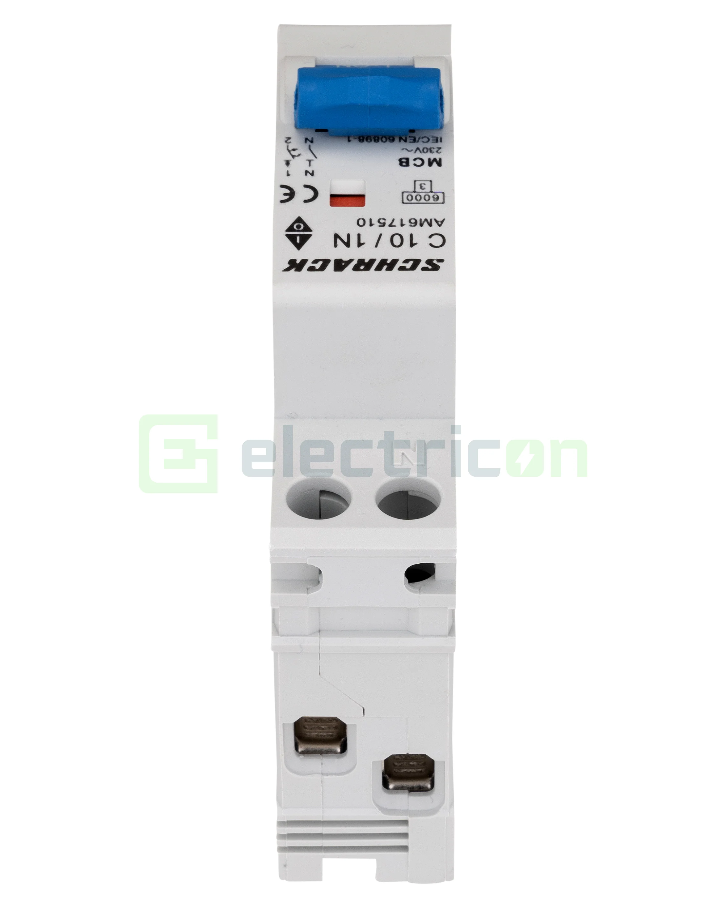 Siguranta Automata MCB Schrack Curba C 10 A 1P+N Cod AM617510 [5]