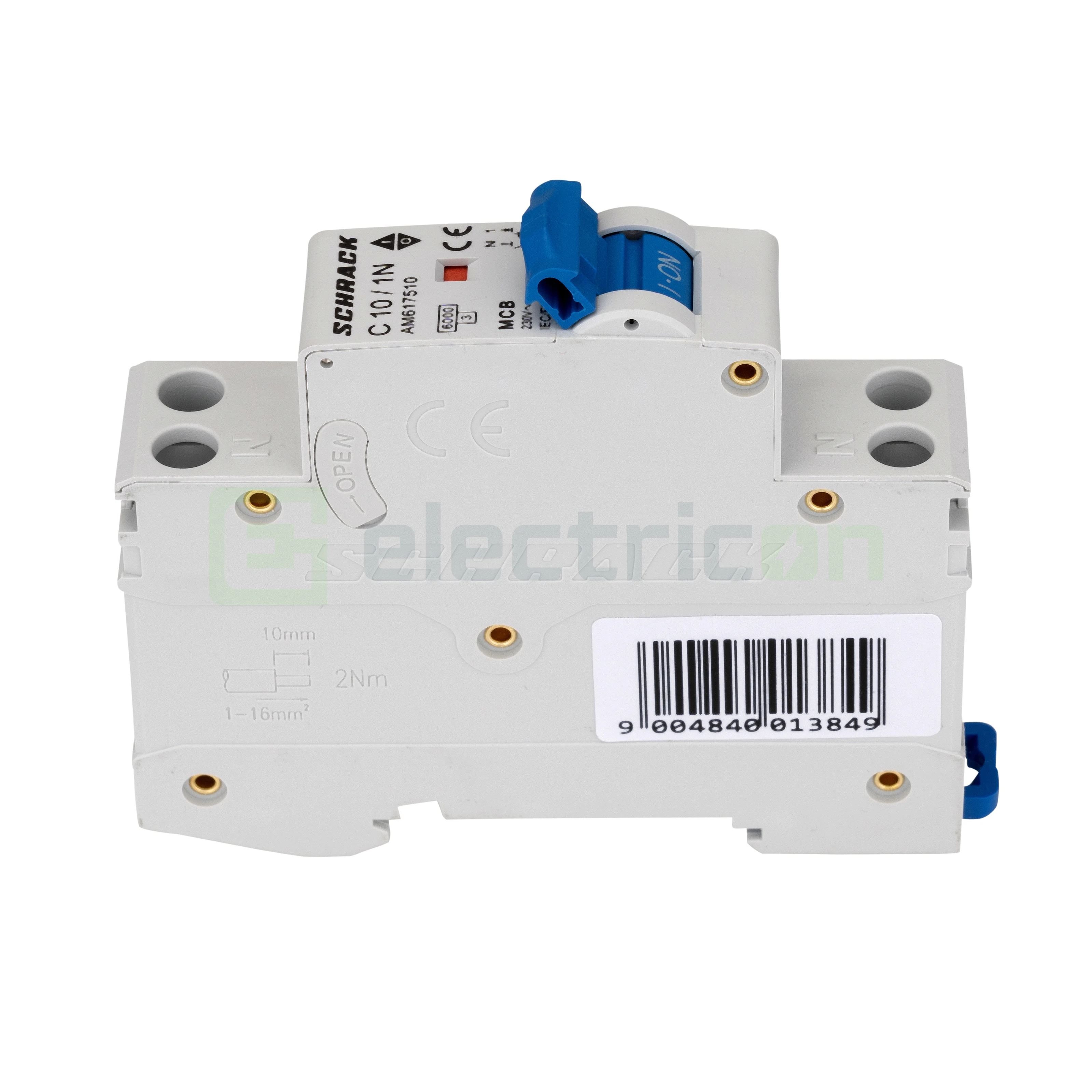 Siguranta Automata MCB Schrack Curba C 10 A 1P+N Cod AM617510 [3]