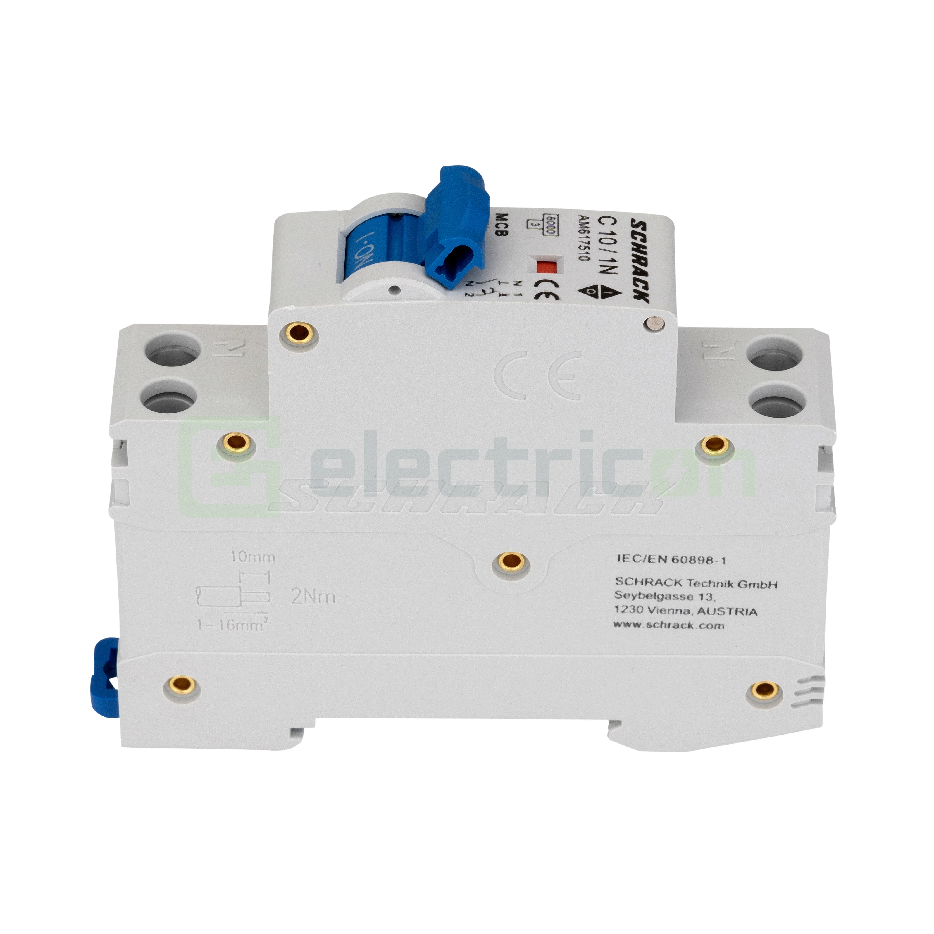 Siguranta Automata MCB Schrack Curba C 10 A 1P+N Cod AM617510 [7]