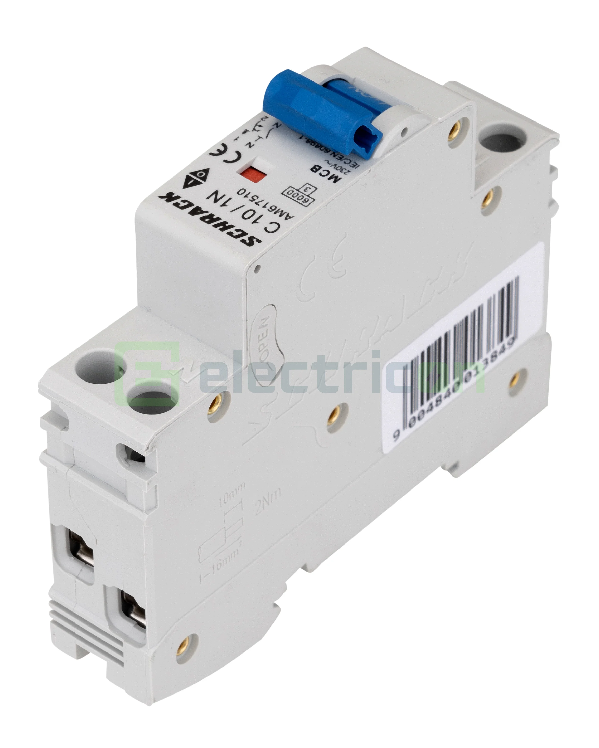 Siguranta Automata MCB Schrack Curba C 10 A 1P+N Cod AM617510 [4]