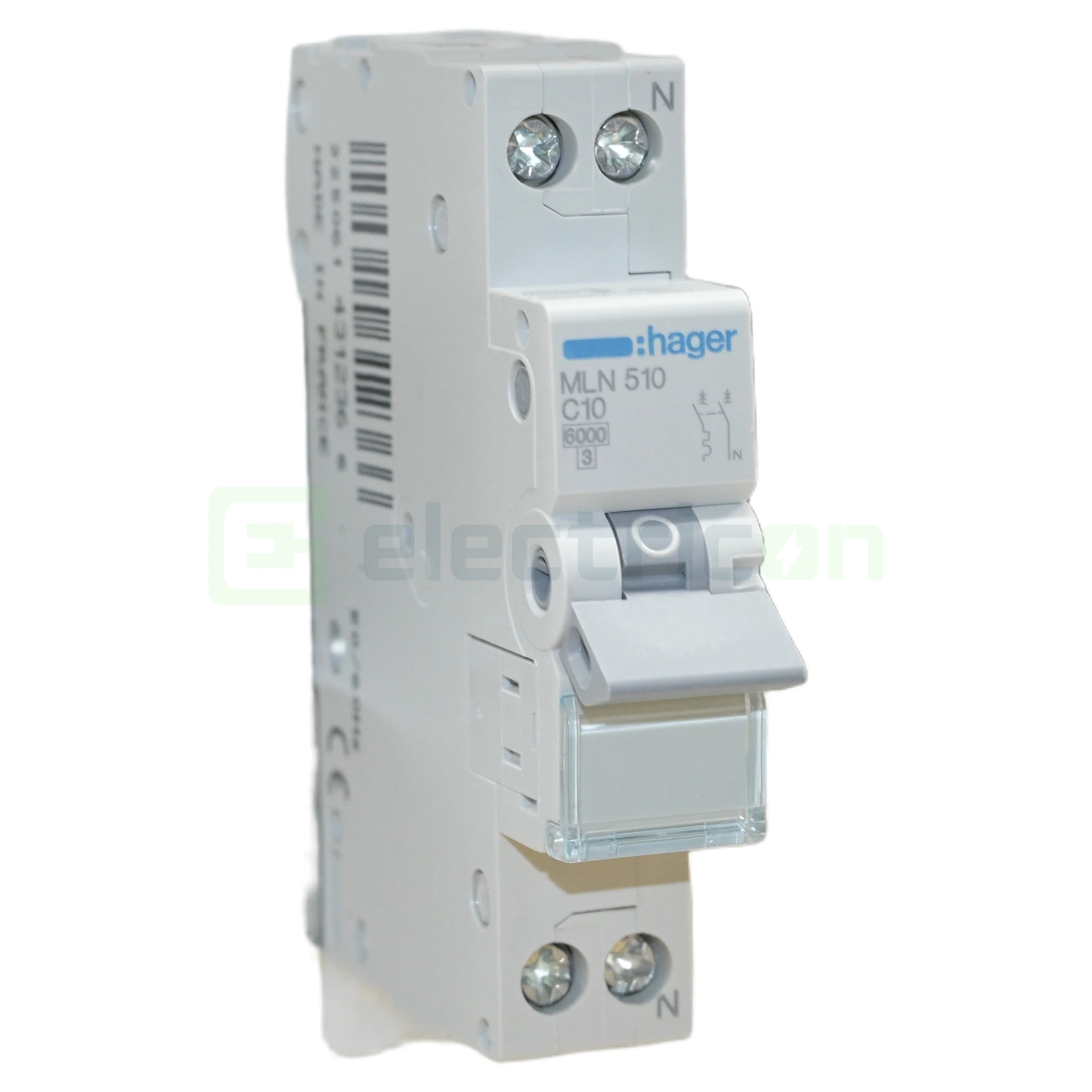 Siguranta Automata MCB C 10A 1P+N Hager MLN510