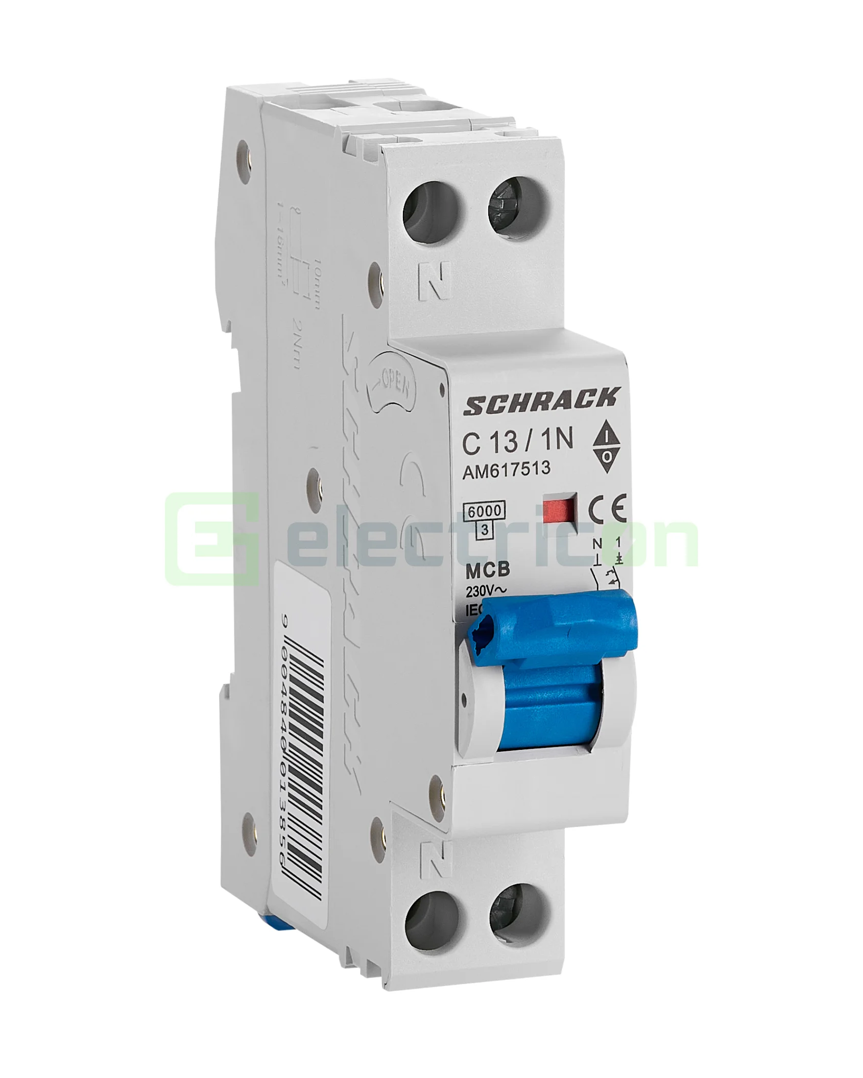 Sigurante automate - Siguranta Automata MCB Schrack Curba C 13 A 1P+N Cod AM617513