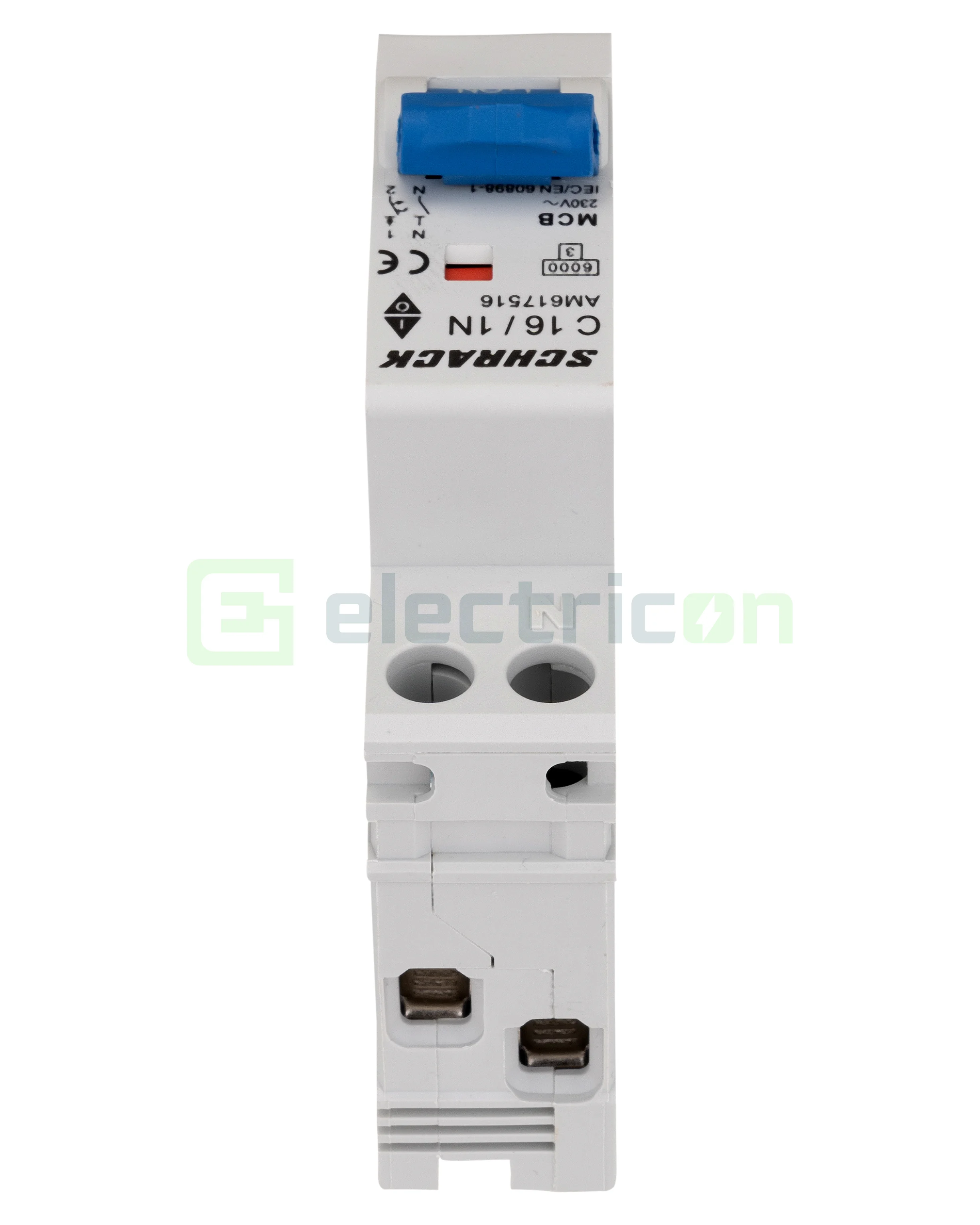 Siguranta Automata MCB Schrack Curba C 16 A 1P+N Cod AM617516 [4]