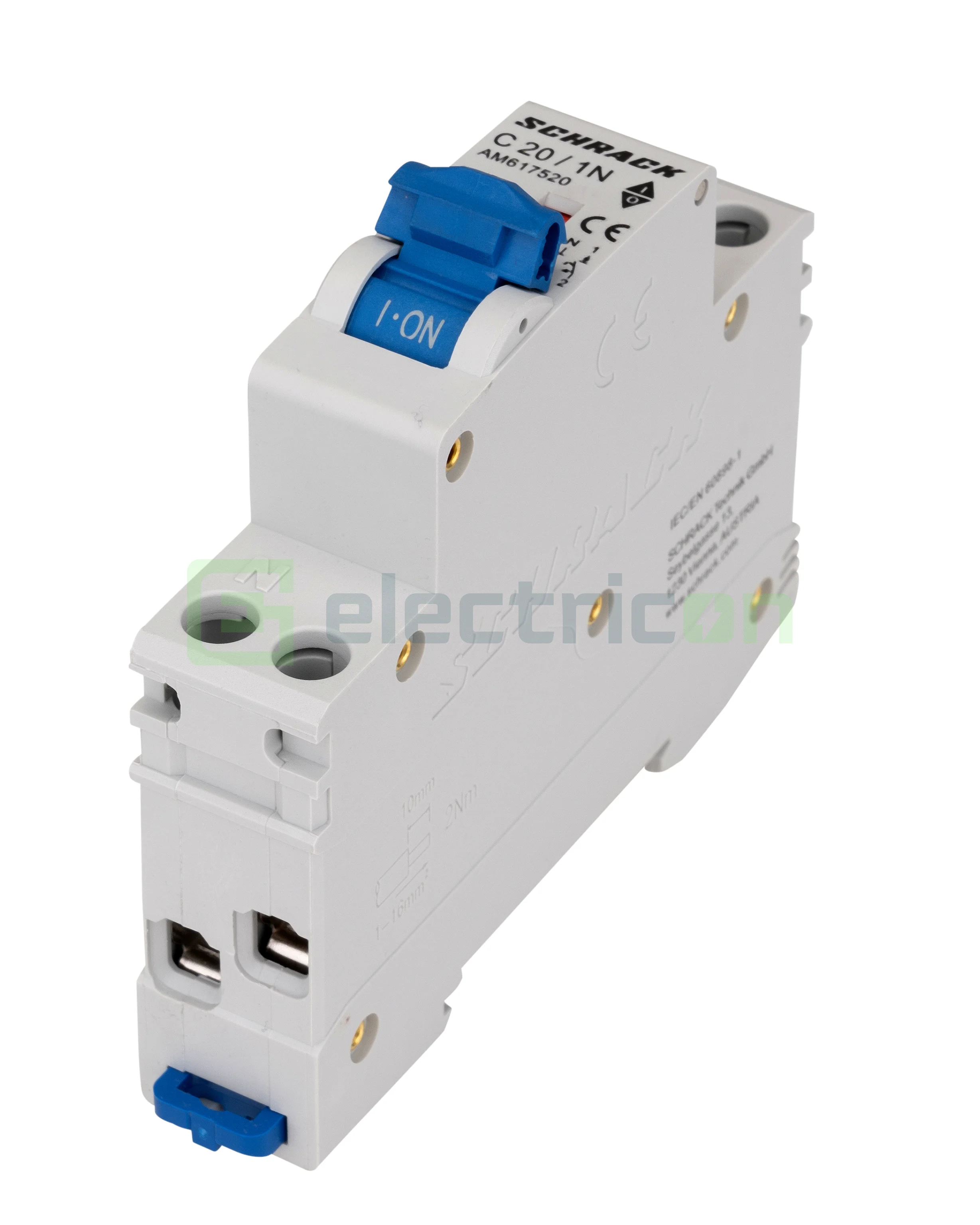 Siguranta Automata MCB Schrack Curba C 20 A 1P+N Cod AM617520 [7]