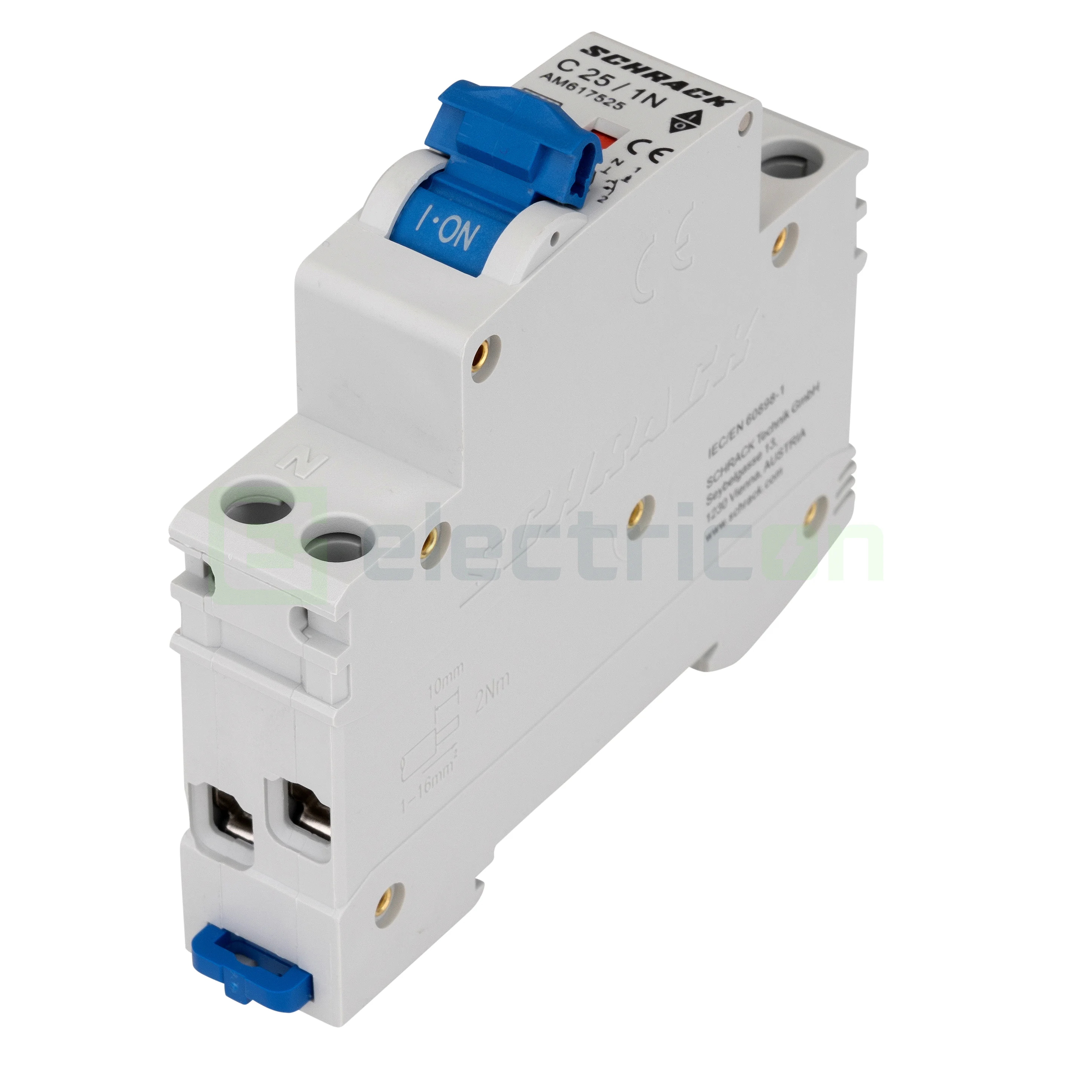 MCB C 25 A 1P+N Schrack AM617525 [8]