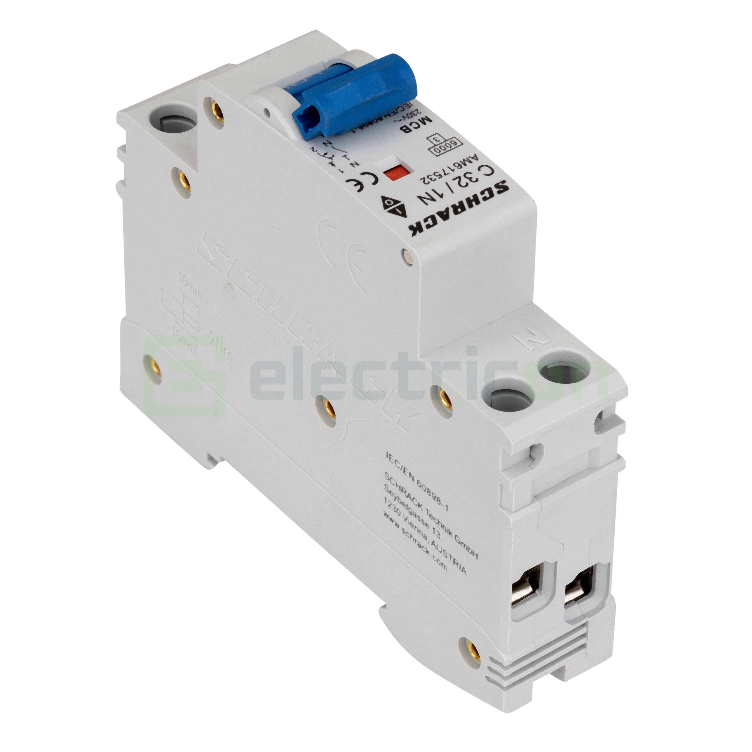 Siguranta Automata MCB Schrack Curba C 32 A 1P+N Cod AM617532 [6]