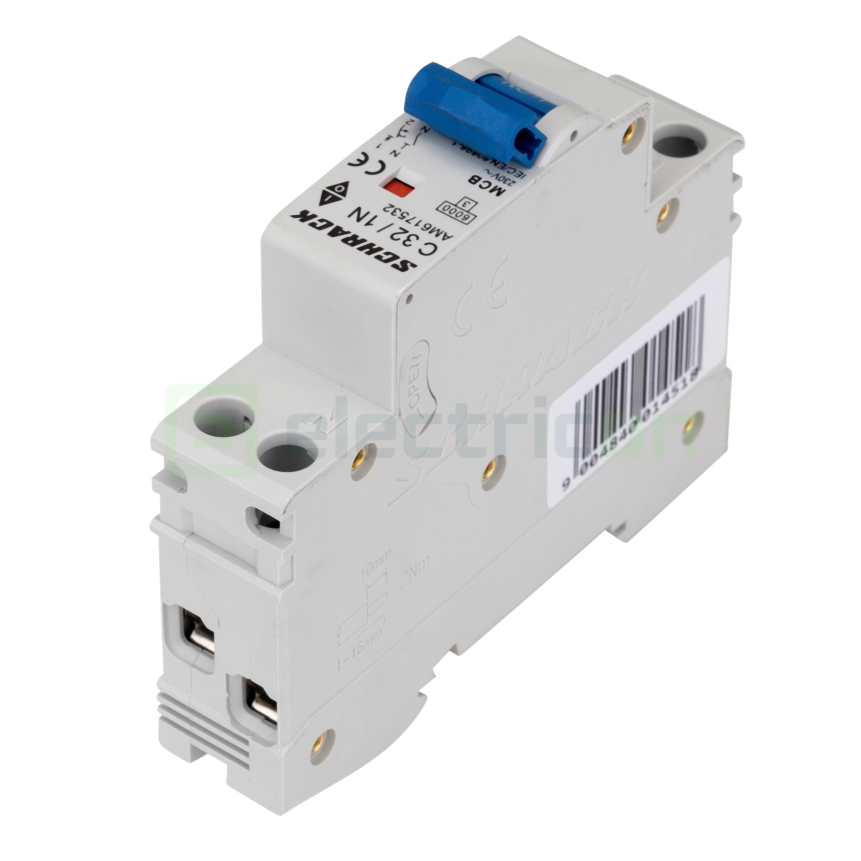 Siguranta Automata MCB Schrack Curba C 32 A 1P+N Cod AM617532 [4]