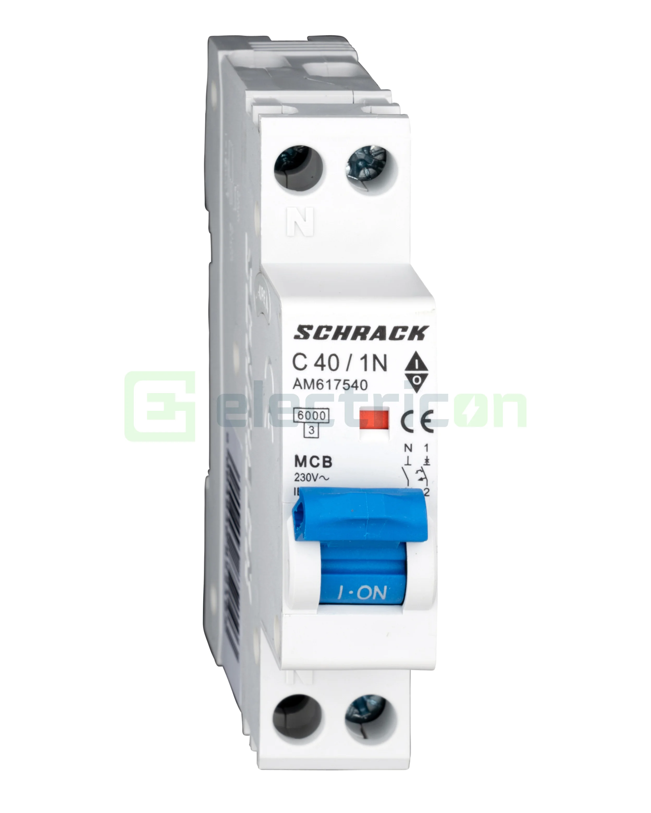 Sigurante automate - MCB C 40 A 1P+N Schrack AM617540